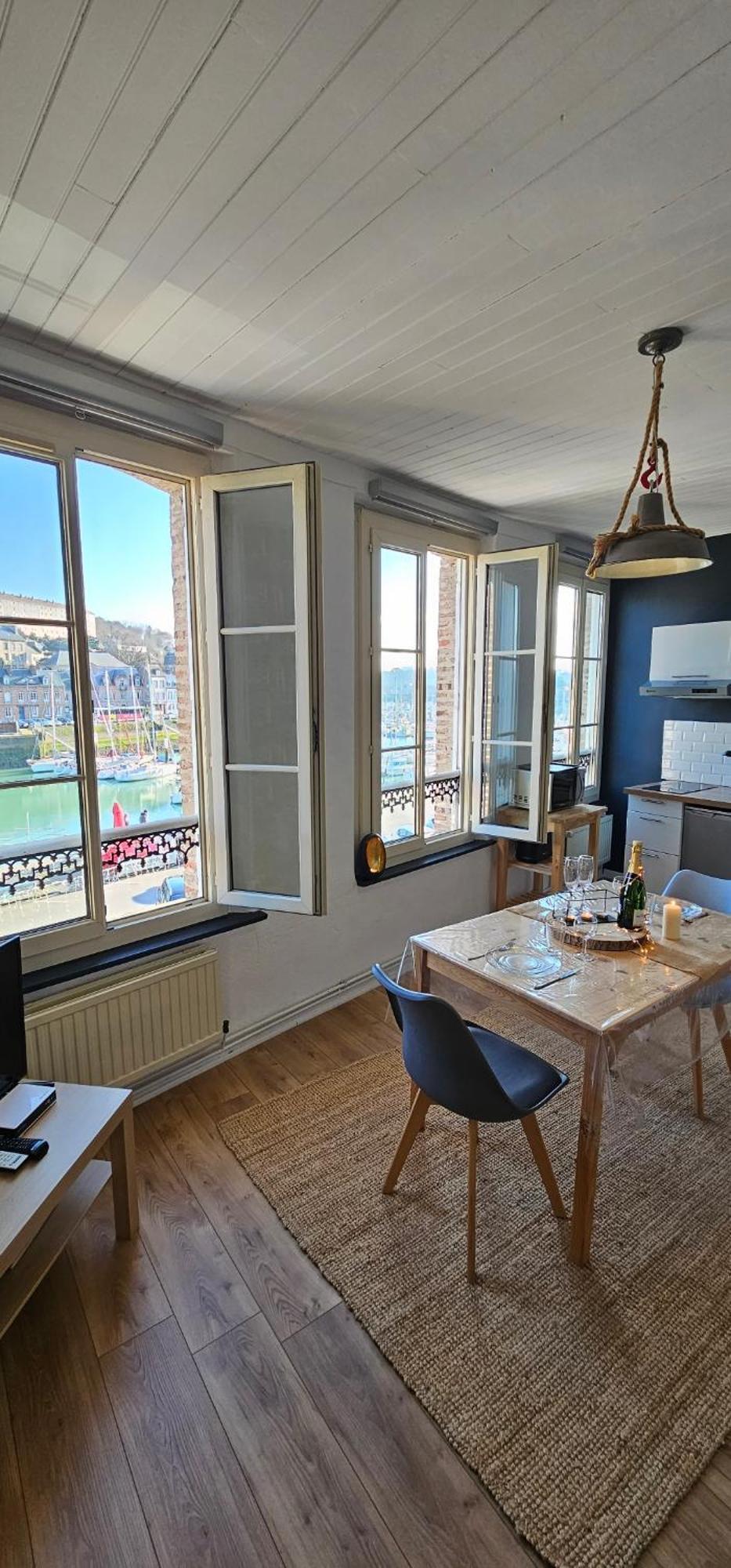 L'Atelier- Duplex Vue Magnifique Sur Le Port- Apartman Saint-Valery-en-Caux Kültér fotó